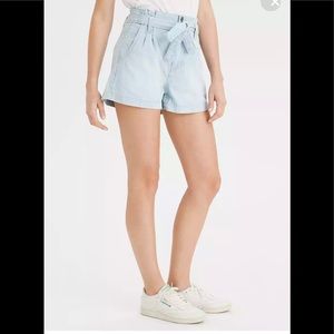 AE Denim High Waist Mom Shorts